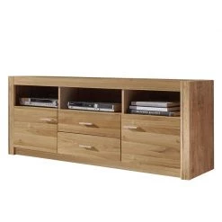 Naturoo Ensemble mural Floriano I (4 éléments) - Chêne à nœuds / Imitation chêne à nœuds -Meubles TV muraux Soldes tv lowboard floriano ii inkl beleuchtung asteiche asteiche dekor 4933752