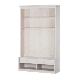 Maison Belfort Meuble TV Lillehammer II - Epicéa blanc -Meubles TV muraux Soldes tv lowboard lillehammer ii kiefer massiv weiss 1053938