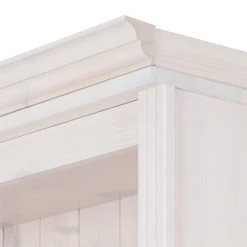 Maison Belfort Meuble TV Lillehammer II - Epicéa blanc -Meubles TV muraux Soldes tv lowboard lillehammer ii kiefer massiv weiss 1053954