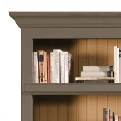 Maison Belfort Ensemble TV Azjana I - Granite / Pin couleur miel - Avec échelle -Meubles TV muraux Soldes tv wand azjana i pinie teilmassiv granit pinie honig mit leiter 3391537