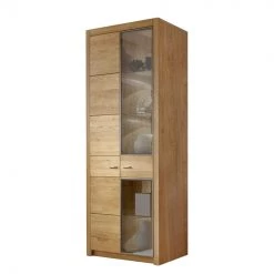 Naturoo Ensemble de meubles Floriano III (4 él.) - Chêne à nœuds / Imitation chêne à nœuds -Meubles TV muraux Soldes vitrinenschrank floriano ii inkl beleuchtung asteiche asteiche dekor 4933772