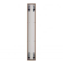 GWINNER Ensemble mural Anzio I (4 éléments) - Blanc mat - Porte en verre à gauche - Avec éclairage -Meubles TV muraux Soldes wandregal anzio ii weiss 4524736
