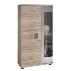 Mooved Ensemble mural Baceno (4 éléments) - Imitation chêne Sanremo -Meubles TV muraux Soldes wohnwand baceno 4 teilig eiche san remo dekor 2271142