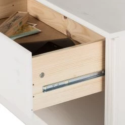 Maison Belfort Meuble TV Lillehammer III - 3 éléments - Pin massif - Epicéa blanc 11 Maison Belfort Meuble TV Lillehammer III - 3 éléments - Pin massif - Epicéa blanc -Meubles TV muraux Soldes wohnwand lillehammer iii 3 teilig kiefer massiv weiss 1655266