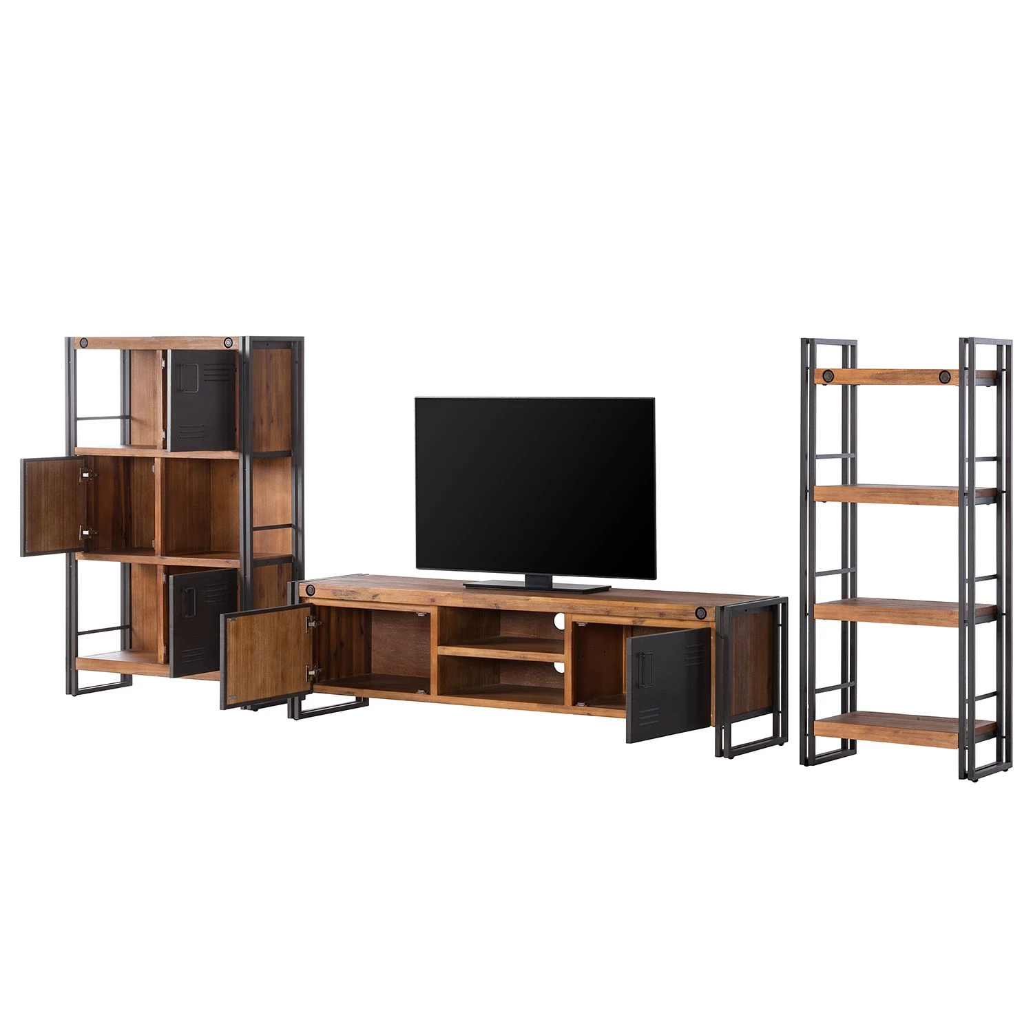 Ars manufacti Buffet Manchester II - Acacia massif / Métal 5 Ars manufacti Buffet Manchester II - Acacia massif / Métal – Image 3