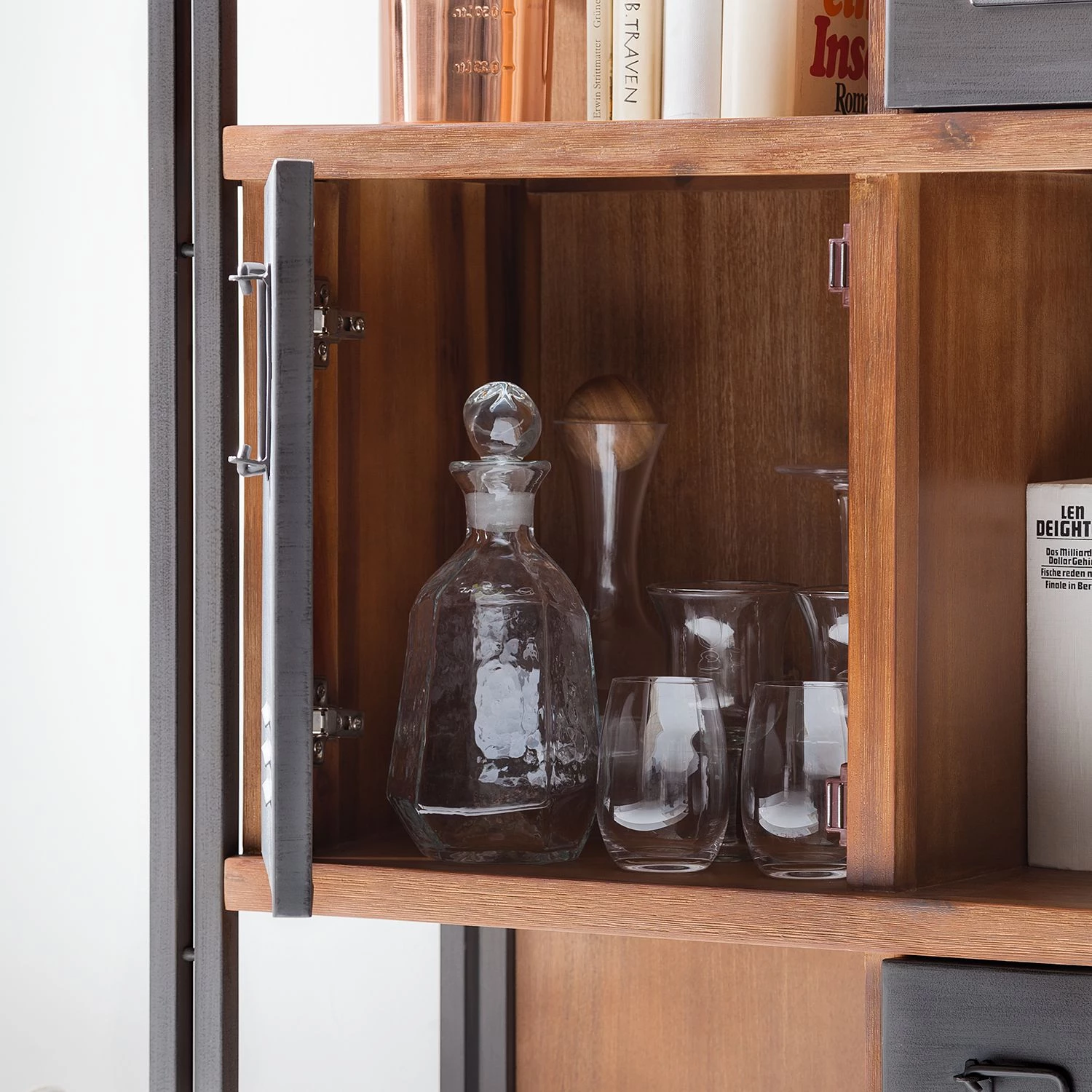 Ars manufacti Buffet Manchester II - Acacia massif / Métal 11 Ars manufacti Buffet Manchester II - Acacia massif / Métal – Image 9